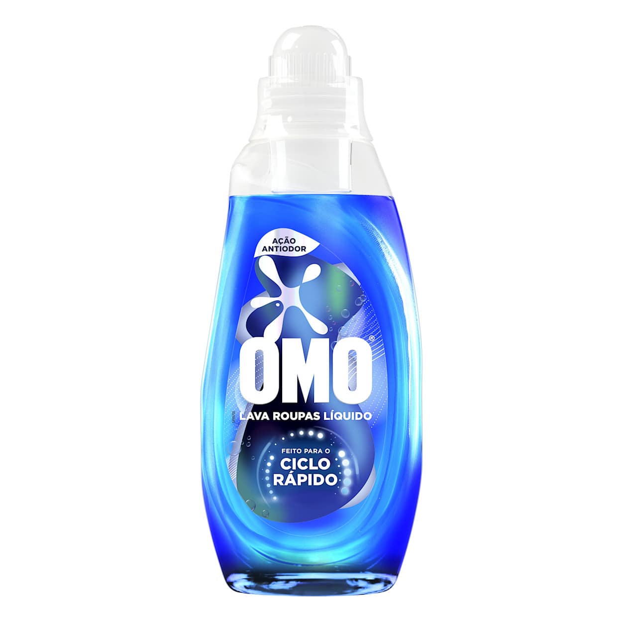 Sabão Líquido OMO Ciclo Rápido Ação Antiodor 750 ml – Kit com 3 unidades