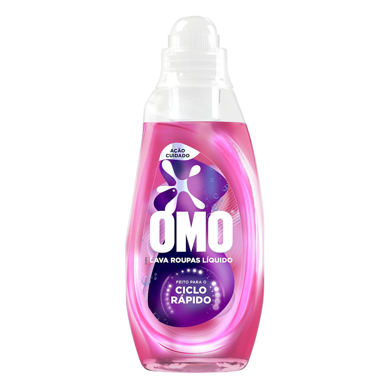 Sabão Líquido OMO Ciclo Rápido Ação Cuidado 750 ml