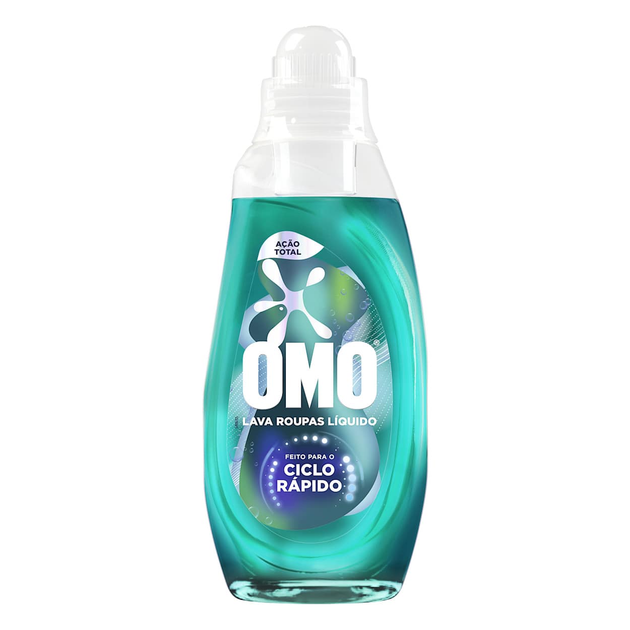 Sabão Líquido OMO Ciclo Rápido Ação Total – Kit com 3 unidades