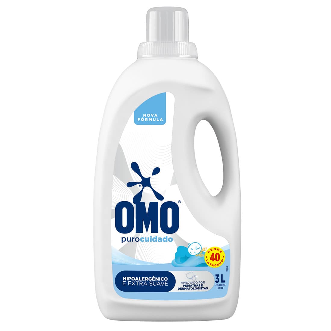 Sabão Líquido OMO Puro Cuidado 3 L