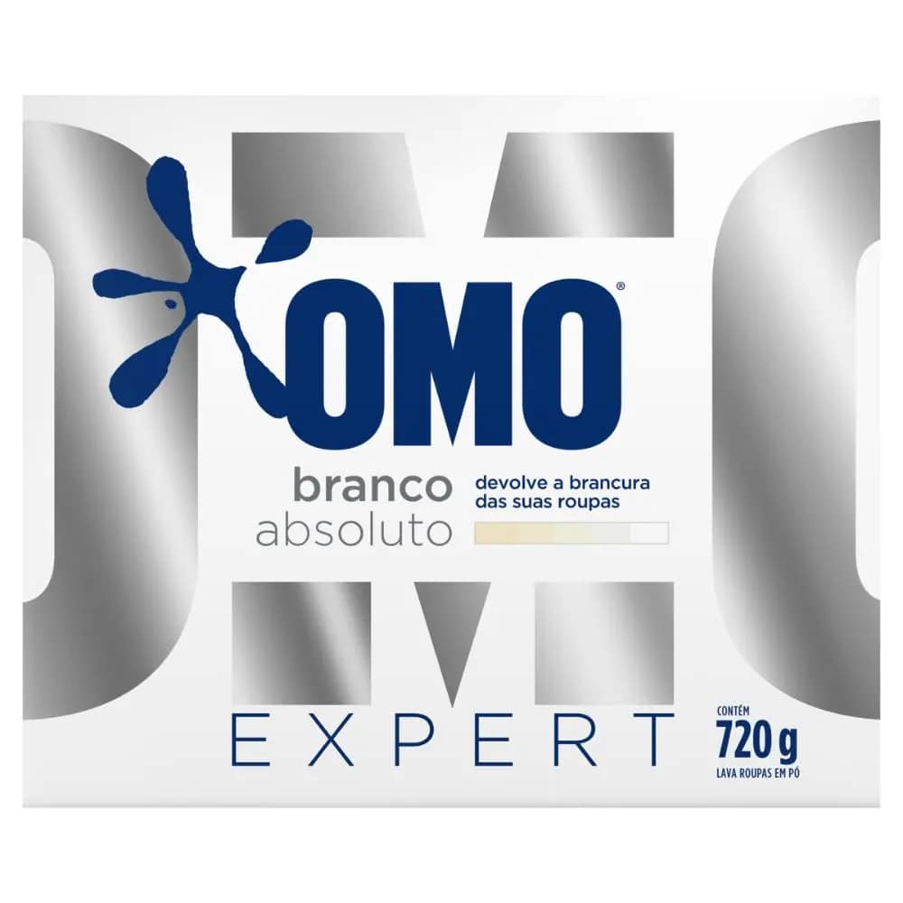 Sabão em Pó OMO Expert Branco Absoluto 720 g