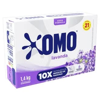 Sabão em Pó OMO Lavanda 1.4 kg