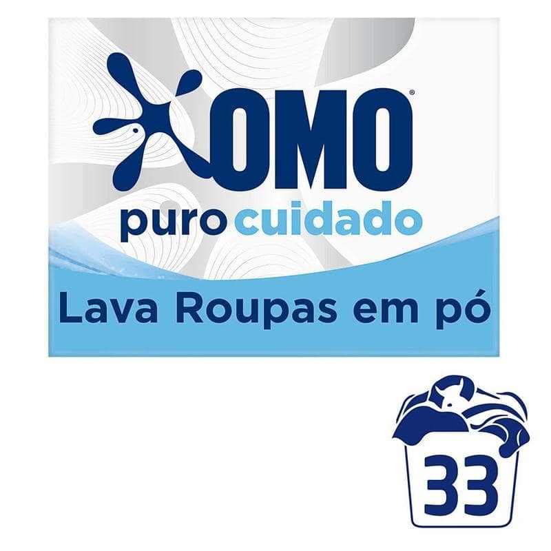 Sabão em Pó OMO Puro Cuidado 2.2 kg