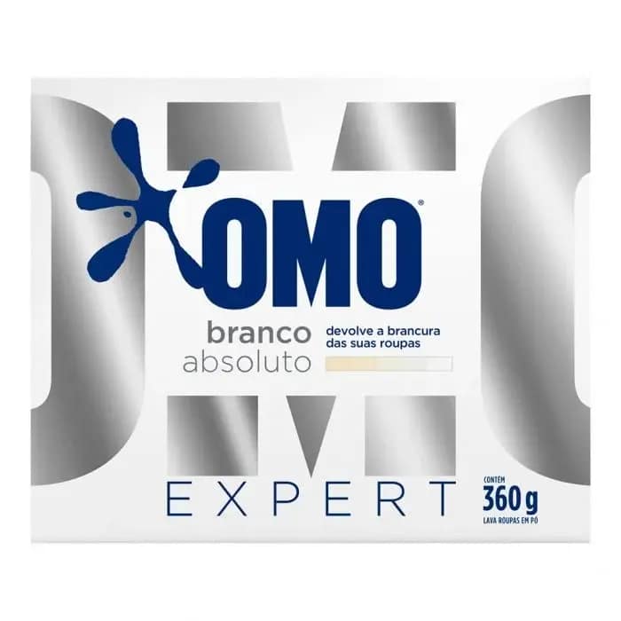 Sabão em Pó OMO Perfect White 360 g