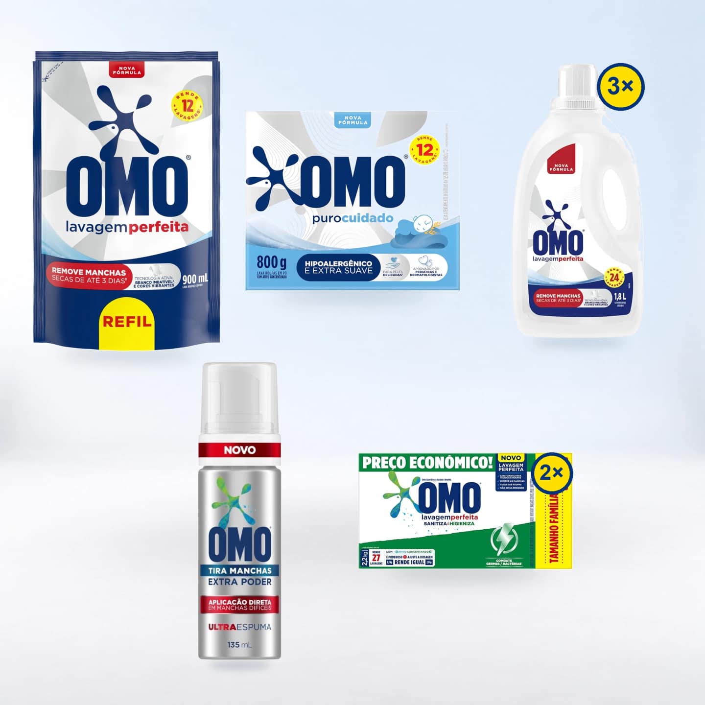 Kit Rendimento para a Semana — embalagens incluídas