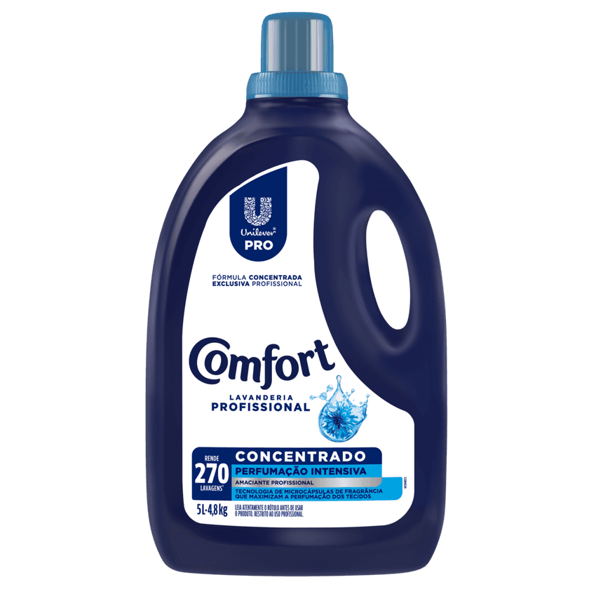 Comfort Fabric Softener Concentrated Perfumação Instensiva 5 L