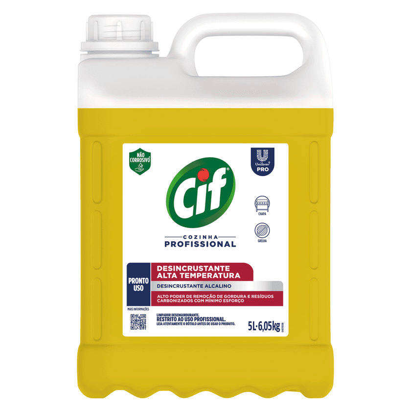 Cif High-Temperature Alkaline Descaler 5 L