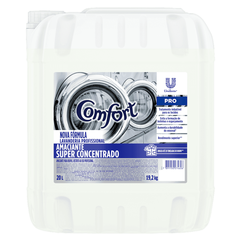 Comfort Fabric Softener Super Concentradio 20 L