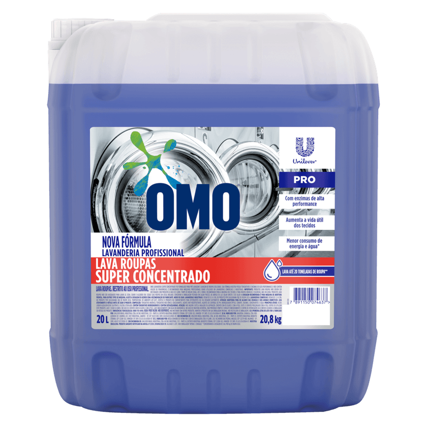 OMO Laundry Detergent Liquid Super Concentrated 20 L