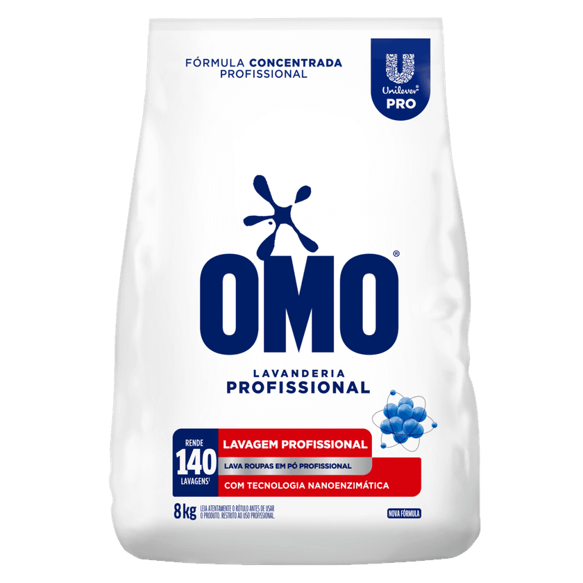 OMO Professional Laundry Detergent Powder 8 kg 140 Washes