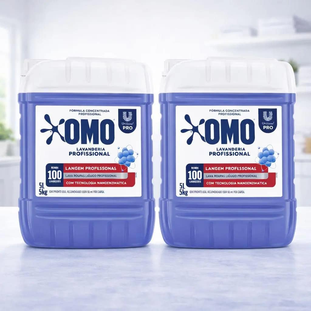Sabão Líquido OMO Perfect White 5 L