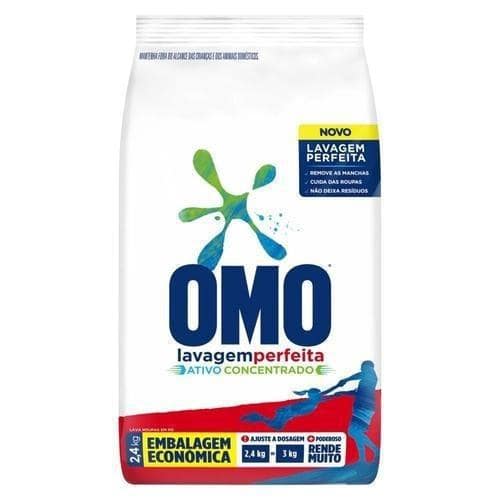 Sabão em Pó OMO Lavagem Perfeita 2.4 kg