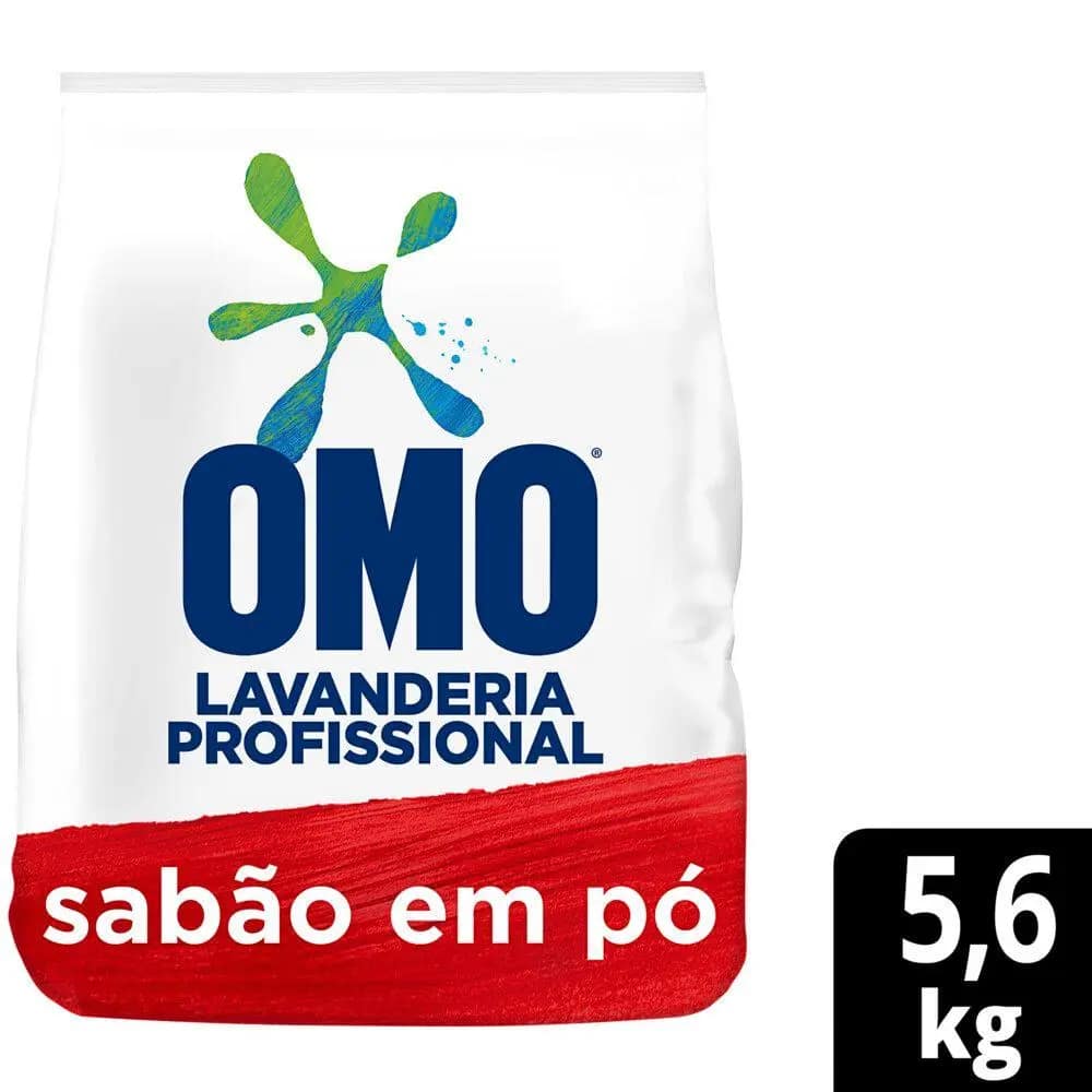 Sabão em Pó OMO Lavanderia Profissional 5.6 kg