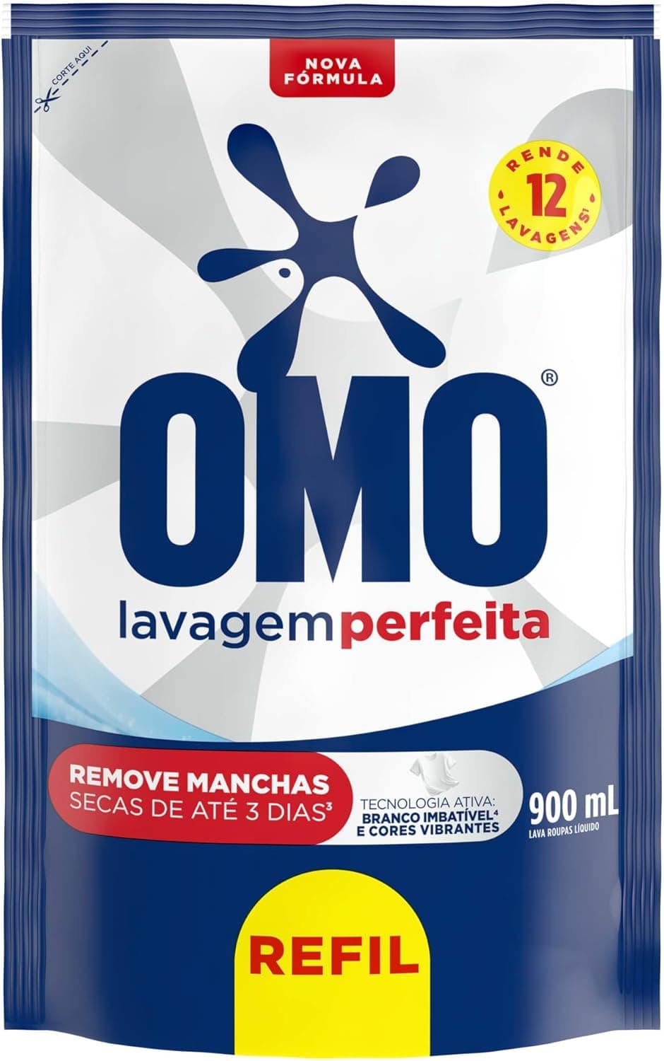 OMO Liquid Laundry Detergent Perfect Wash Refill 900 ml