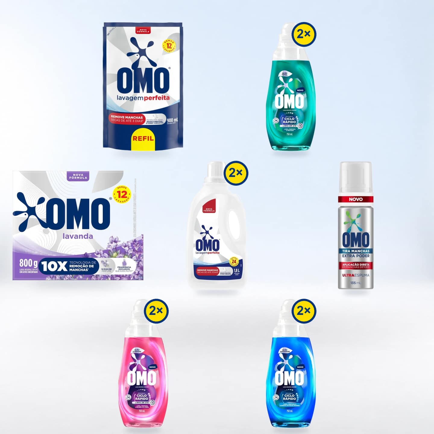 Kit Ciclo Rápido da Semana — embalagens incluídas