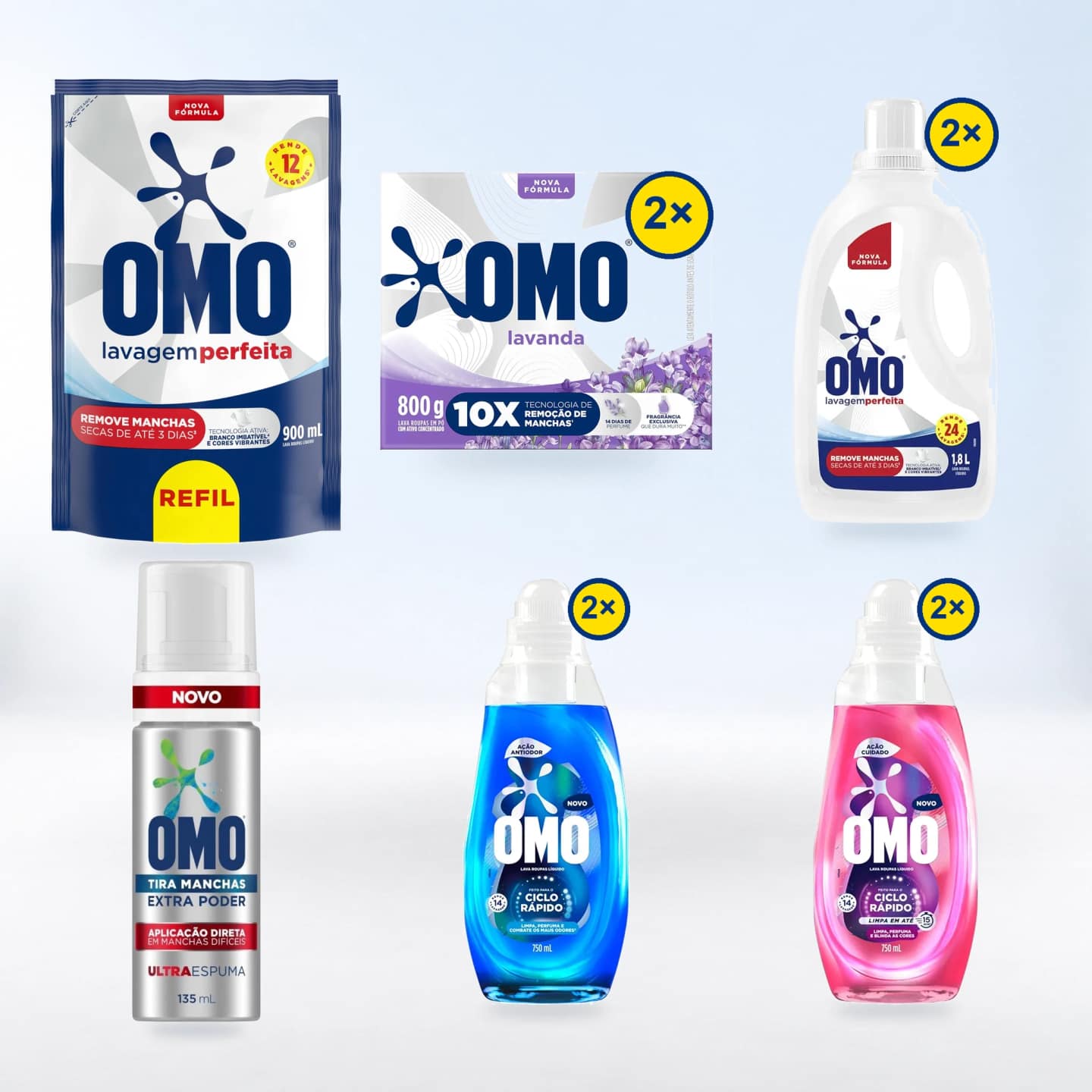 Kit Lavanda e Frescor — embalagens incluídas