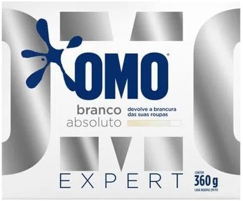 OMO Sabão em Pó Expert Branco Absoluto 360g