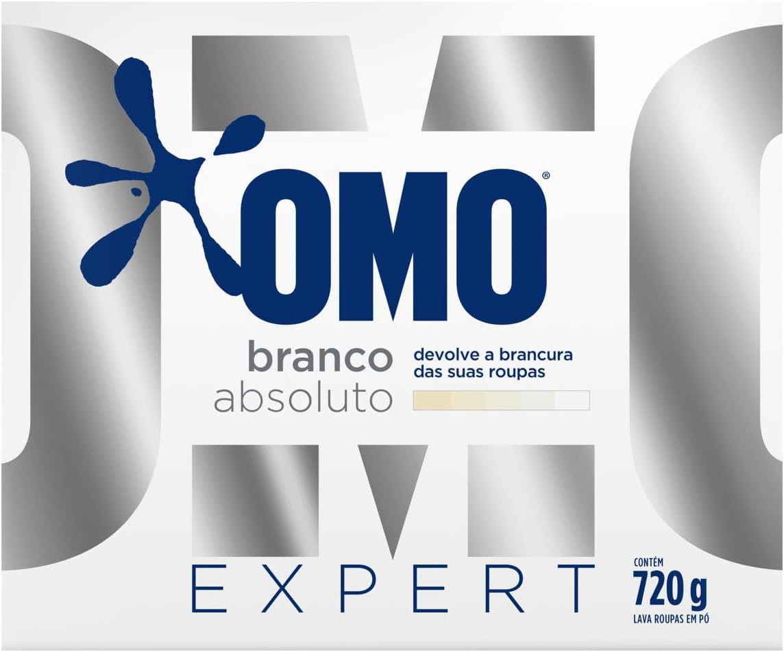 OMO Sabão em Pó Expert Branco Absoluto 720g