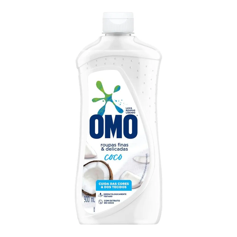 OMO Roupas Finas e Delicadas Coco 900 ml