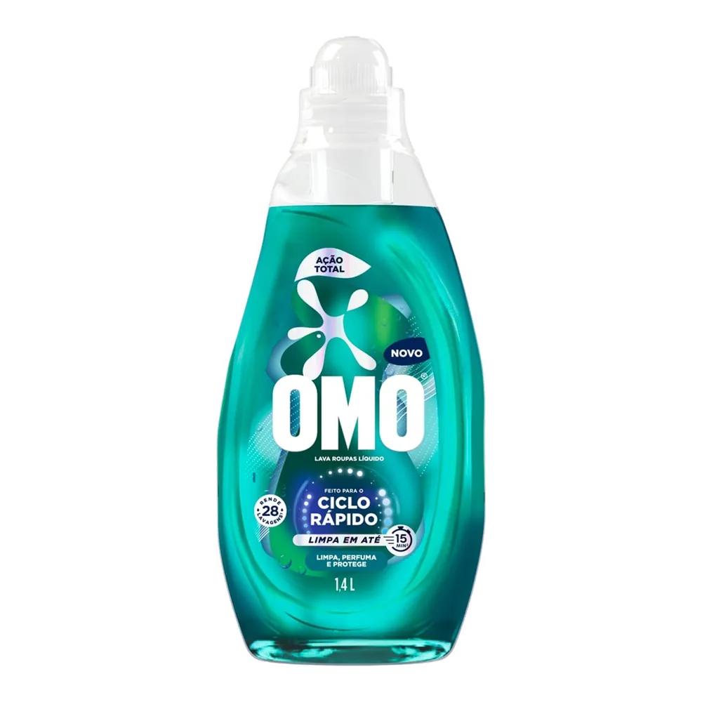 OMO Ciclo Rápido Ação Total 1,4 L