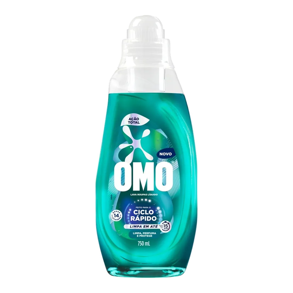 OMO Ciclo Rápido Ação Total 750 ml