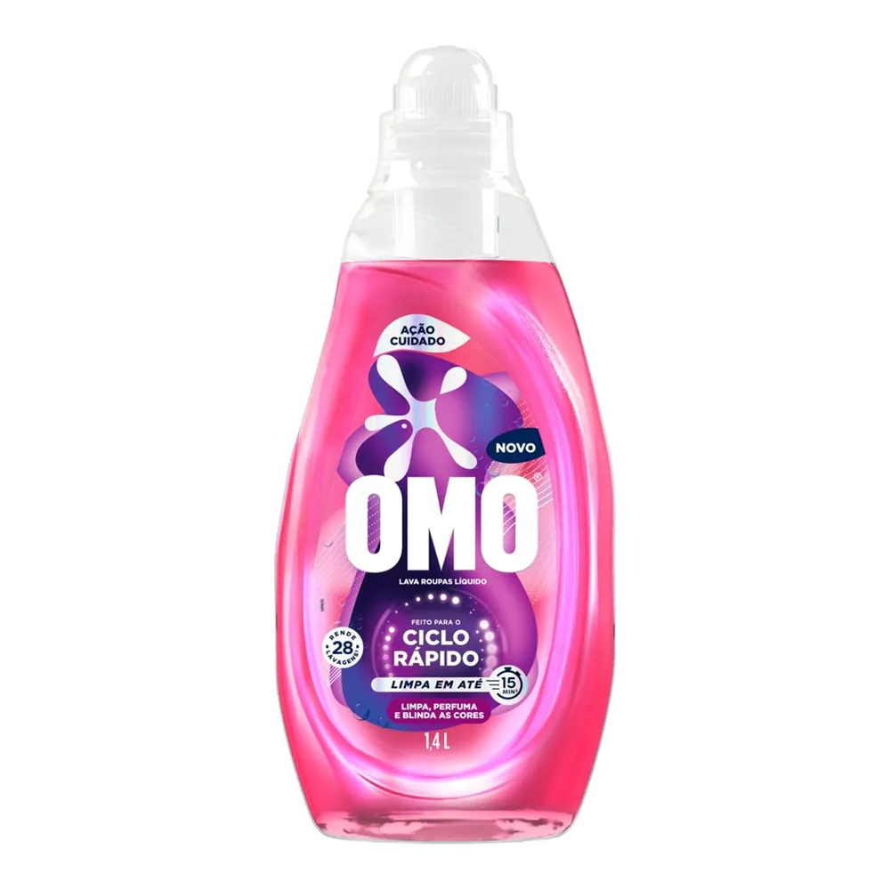 OMO Ciclo Rápido Ação Cuidado 1,4 L