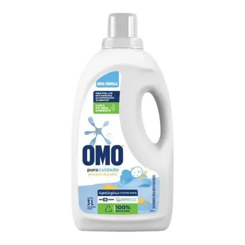 OMO Puro Cuidado Sabão Líquido 3 L